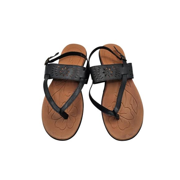 BOC Born Concept Sandals Womens 9 M Black Clearwater Thong Slingback - Picture 4 of 6
